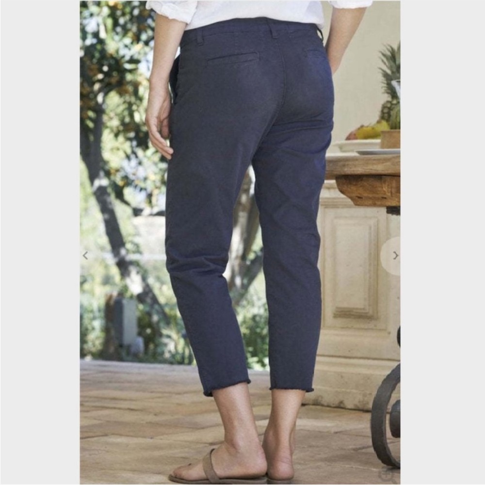NWT $288 Frank & Eileen WICKLOW Italian Crop Chino Italian Performance Twill 00 - Picture 8 of 14